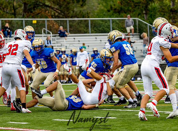 Centennial vs Wayzata JV Football Game 0102