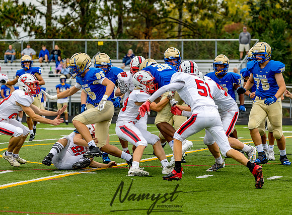 Centennial vs Wayzata JV Football Game 0104