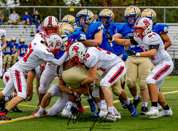 Centennial vs Wayzata JV Football Game 0107