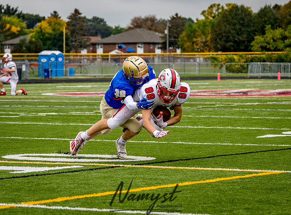 Centennial vs Wayzata JV Football Game 0111
