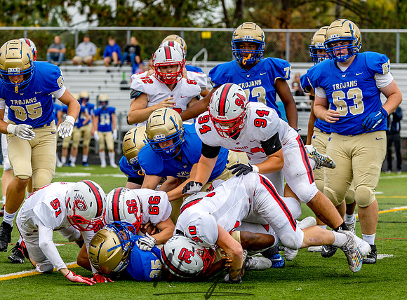 Centennial vs Wayzata JV Football Game 0109