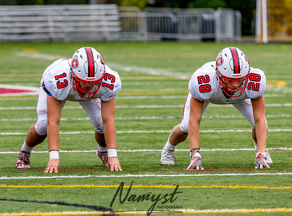 Centennial vs Wayzata JV Football Game 0112