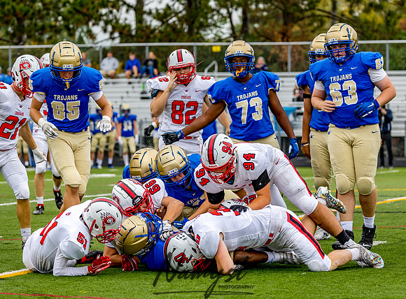 Centennial vs Wayzata JV Football Game 0110