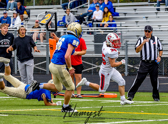 Centennial vs Wayzata JV Football Game 0114