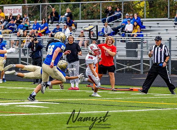 Centennial vs Wayzata JV Football Game 0113