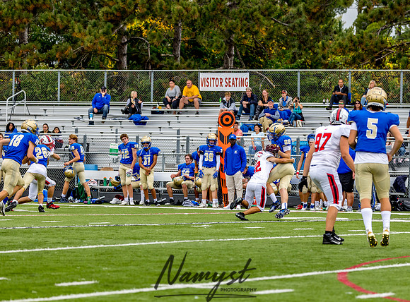 Centennial vs Wayzata JV Football Game 0118
