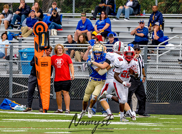 Centennial vs Wayzata JV Football Game 0125