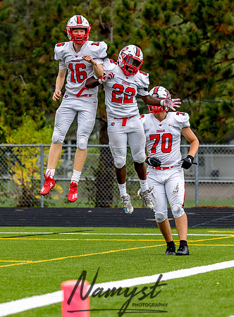 Centennial vs Wayzata JV Football Game 0131