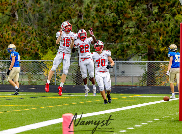 Centennial vs Wayzata JV Football Game 0130