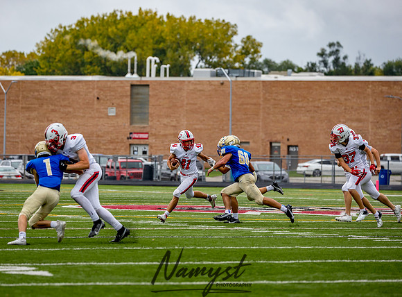 Centennial vs Wayzata JV Football Game 0135