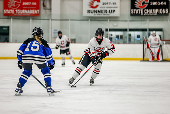 Centennial vs Roger JV Hockey 75