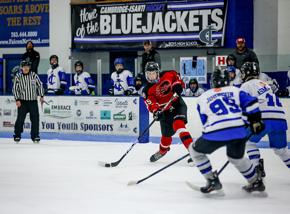 Centennial vs Cambridge Isanti Hockey 130