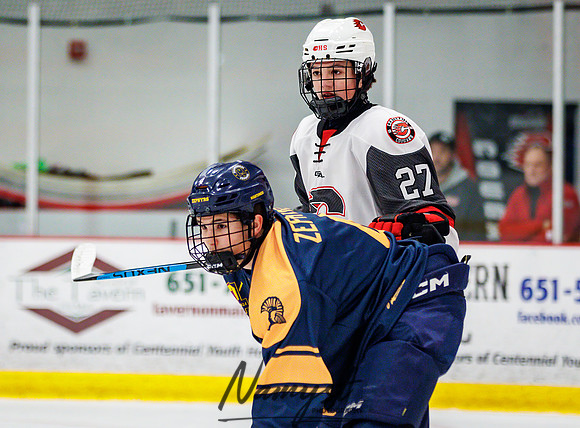 Centennial vs Mahtomedi JV Hockey 48