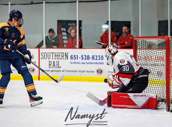 Centennial vs Mahtomedi JV Hockey 53