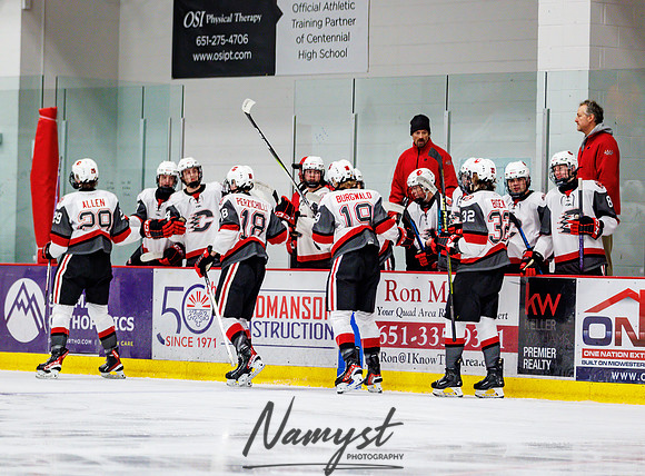 Centennial vs Mahtomedi JV Hockey 65