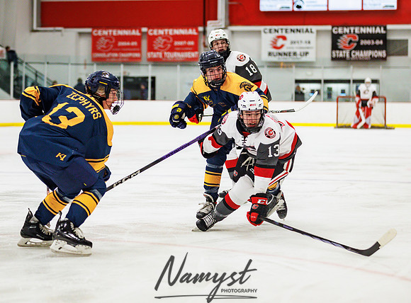 Centennial vs Mahtomedi JV Hockey 76