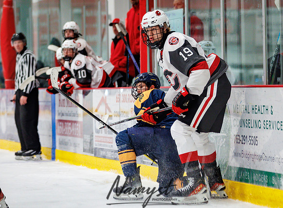 Centennial vs Mahtomedi JV Hockey 89