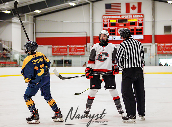 Centennial vs Mahtomedi JV Hockey 91