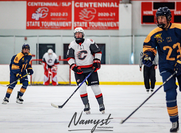 Centennial vs Mahtomedi JV Hockey 112