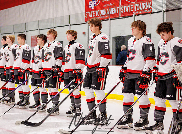 Centennial vs Mahtomedi Varsity Hockey 160