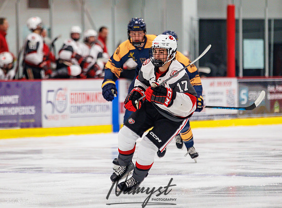 Centennial vs Mahtomedi Varsity Hockey 199
