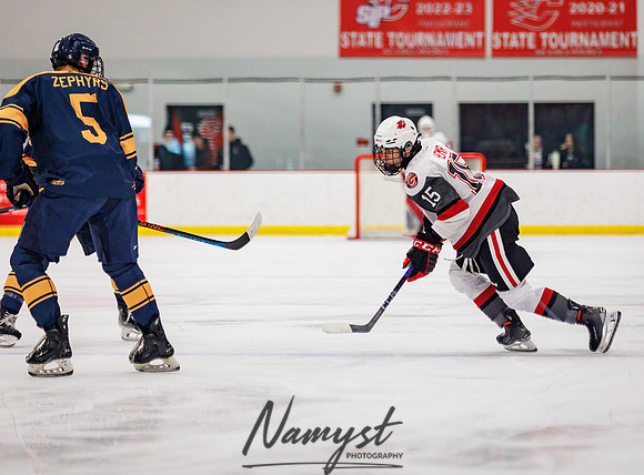 Centennial vs Mahtomedi Varsity Hockey 217