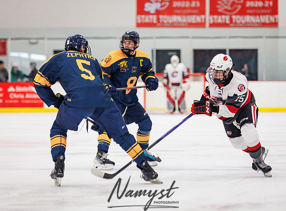 Centennial vs Mahtomedi Varsity Hockey 218