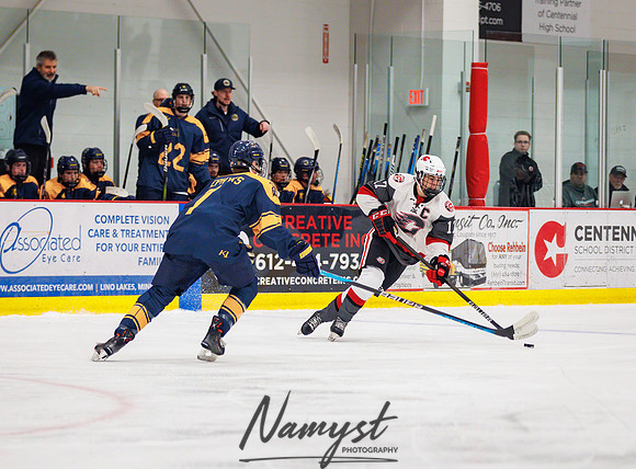 Centennial vs Mahtomedi Varsity Hockey 227