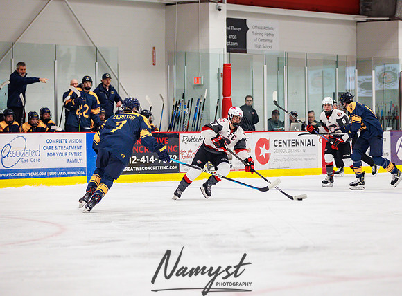 Centennial vs Mahtomedi Varsity Hockey 228