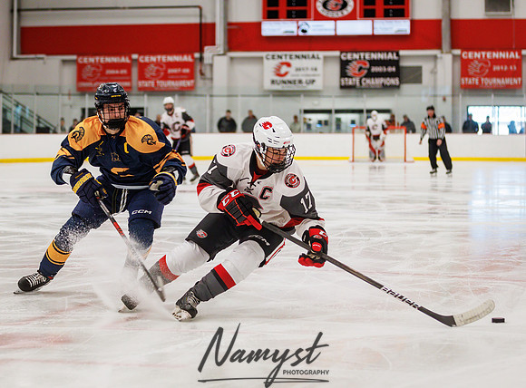 Centennial vs Mahtomedi Varsity Hockey 275