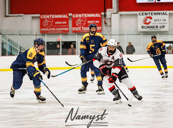 Centennial vs Mahtomedi Varsity Hockey 280
