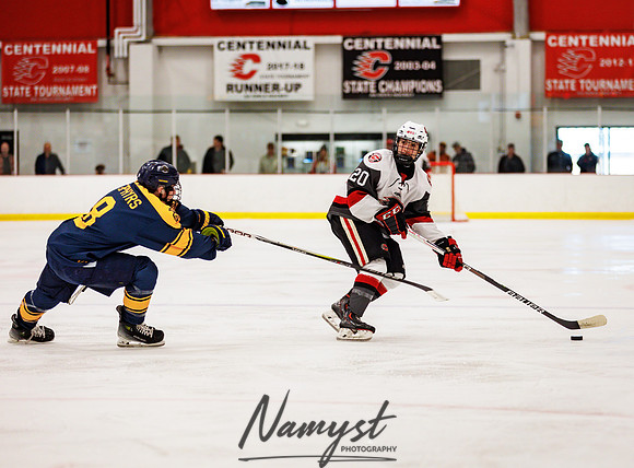 Centennial vs Mahtomedi Varsity Hockey 327