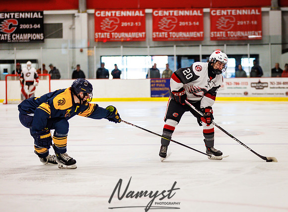 Centennial vs Mahtomedi Varsity Hockey 328
