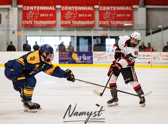 Centennial vs Mahtomedi Varsity Hockey 329