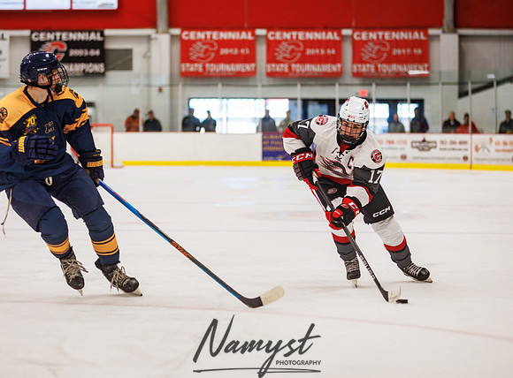 Centennial vs Mahtomedi Varsity Hockey 339