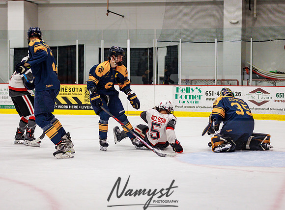 Centennial vs Mahtomedi Varsity Hockey 380