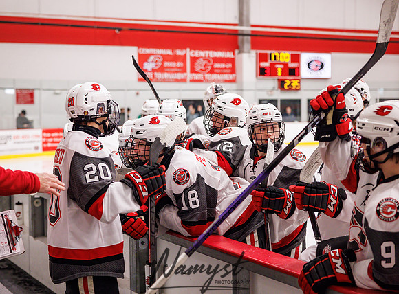 Centennial vs Mahtomedi Varsity Hockey 393
