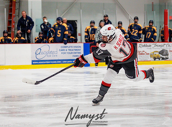 Centennial vs Mahtomedi Varsity Hockey 404
