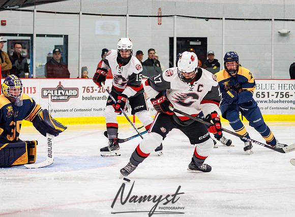 Centennial vs Mahtomedi Varsity Hockey 408