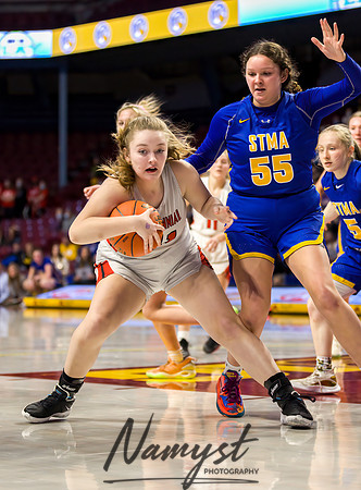 Centennial vs STMA Girls Basketball - State Tournament 240