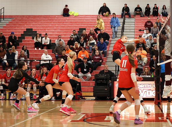 Centennial vs Anoka Girls Varsity Volleyball 194