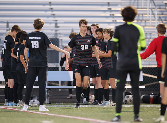 Centennial vs Totino-Grace Varsity Soccer 35