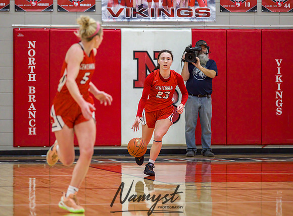 Centennial vs Andover Girls Varsity Basketball 118