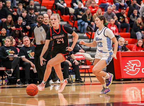 Centennial vs Blaine Girls Varsity Basketball 72