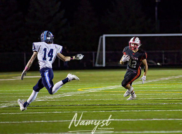 Centennial vs Blaine Varsity Football Game 0108