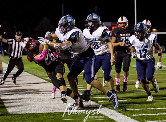 Centennial vs Blaine Varsity Football Game 0106