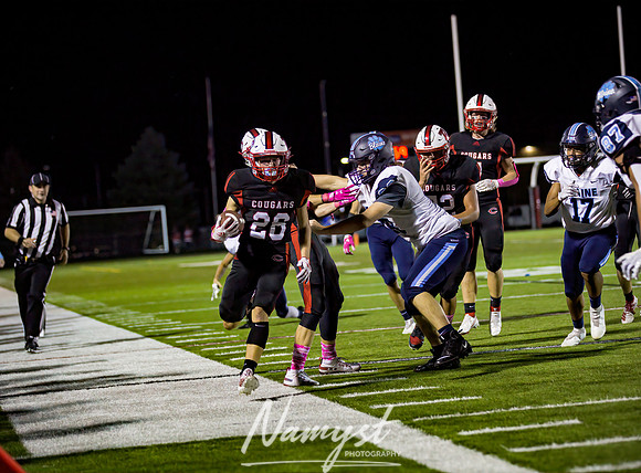 Centennial vs Blaine Varsity Football Game 0105
