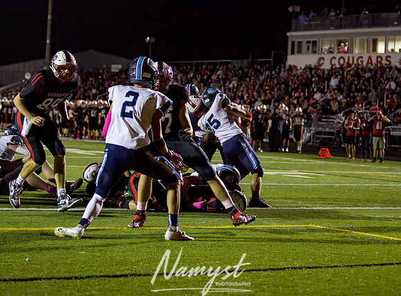 Centennial vs Blaine Varsity Football Game 0113
