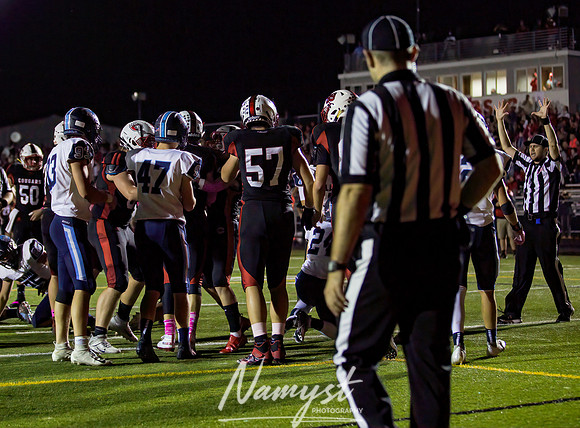 Centennial vs Blaine Varsity Football Game 0114