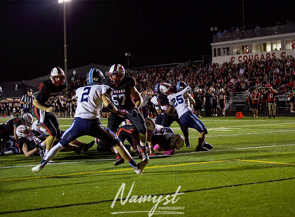 Centennial vs Blaine Varsity Football Game 0112